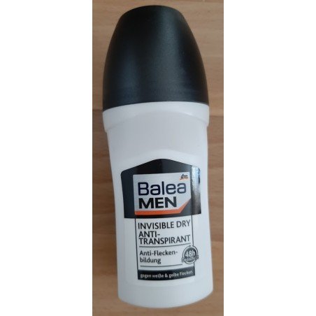Balea Deodorant Roll On Invisible Dry Anti-Transpirant for men