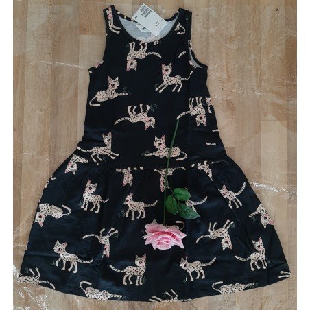 Children's dress tiger prints