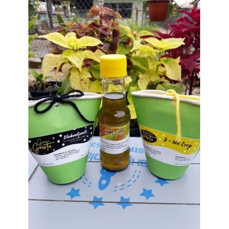 Grun Gowtu women or men Gift: Adifa Oil, Blakadjanti Scrub and D-Wii Soap