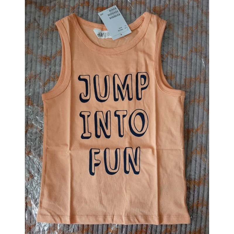 Jongens T-shirt / Tanktop Jump Into Fun