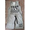 Jongensset: jongens Tanktop en Short grijs