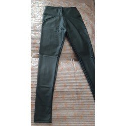 Women's / Ladies Pants - Leather Look