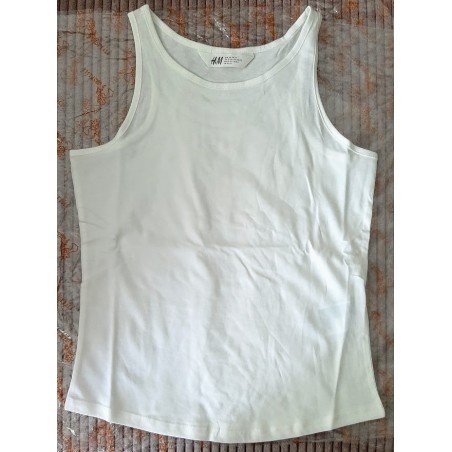 Blouse / Tanktop wit