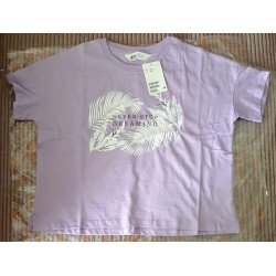 Blouse purple Never stop...