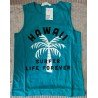 Boys T-shirt / Tanktop green Hawaii