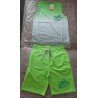 Jongens T-shirt / Tanktop reflector groen Gamer Crew