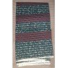 Clothing fabric red/green African print