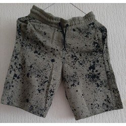 Boys shorts dark green with...