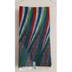 Clothing fabric dark green/...