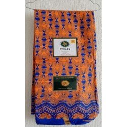 Clothing fabric orange/dark...