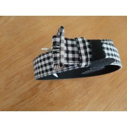 Women's belt black / white...