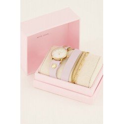 Lila horloge - Angele