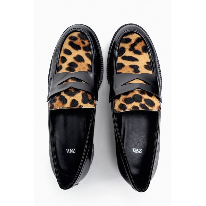 MOCASSINS MET DIERENPRINT - Angele