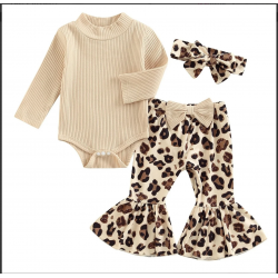Setje Flared Leopard - Angele