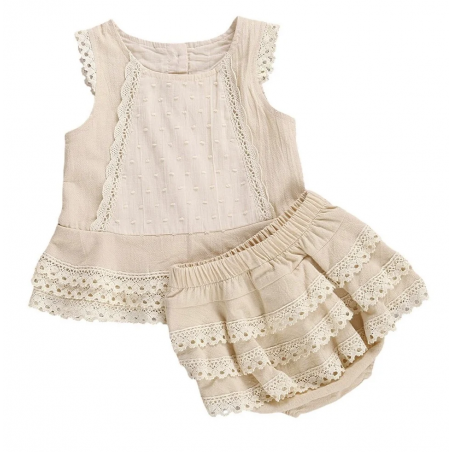 Setje Beige Lace - Angele