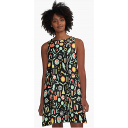 Science A-Line Dress