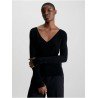 Merino Trui Met V-Hals