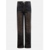 Strass Wide Leg Jeans Zwart
