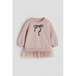 Sweatjurk met tulenrok