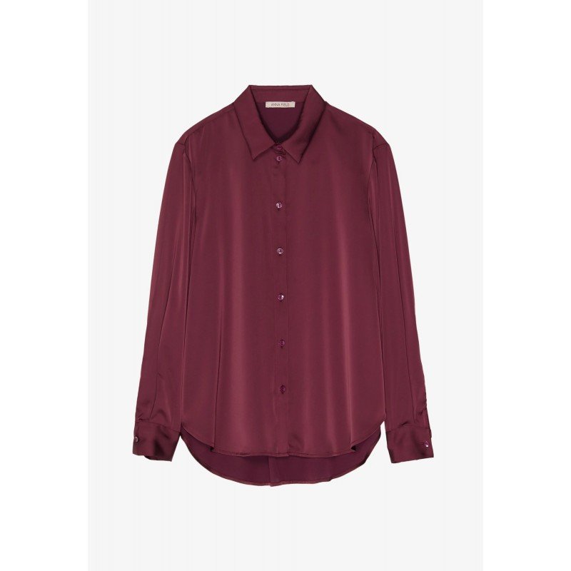 Anna Field Overhemdblouse - dark purple