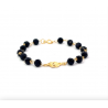 Ines Gouden 'Manu' mattenklopper bracelet