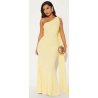 Sarah Chiffon Maxi Dress - Butter Yellow